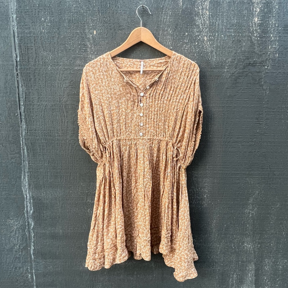 Free People Womens One Fine Day Floral Dress